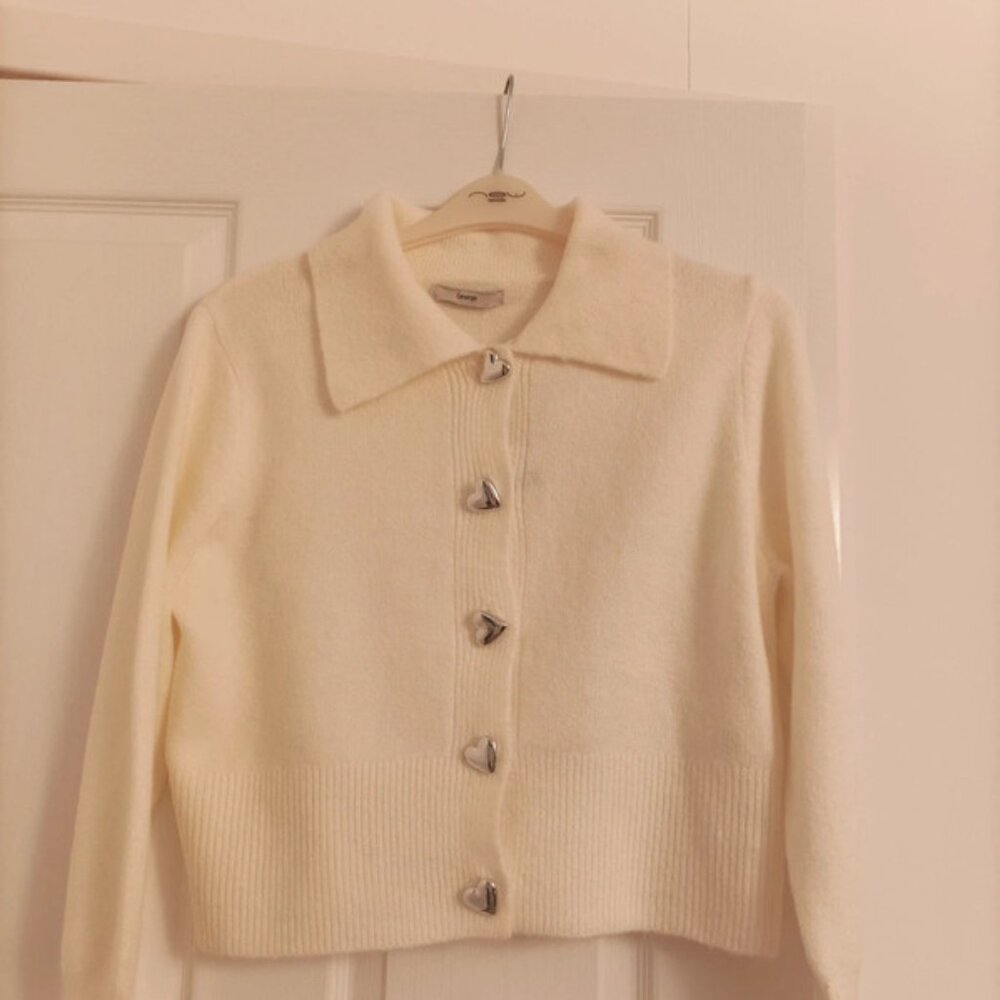 White Cardigan